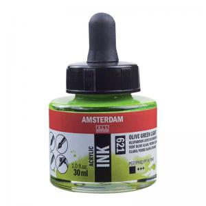 Amsterdam Acrylic Ink - Olive Green Light