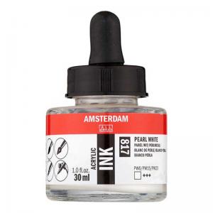 Amsterdam Acrylic Ink - Pearl White