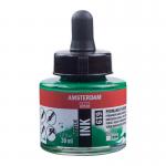 Amsterdam Acrylic Ink - Permanent Green Deep