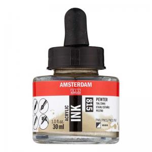 Amsterdam Acrylic Ink - Pewter