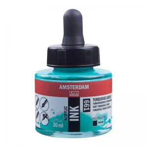 Amsterdam Acrylic Ink - Turquoise Green