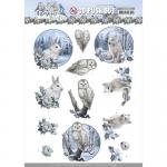 Amy Design Awesome Winter Collection - 3D Push Out - Winter Animals [SB10599]