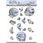 Amy Design Awesome Winter Collection - 3D Push Out - Winter Village [SB10601]