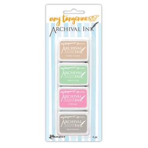 Amy Tangerine Archival MINI Ink Pad Kit #3 [AMDK95927] - Joggles.com