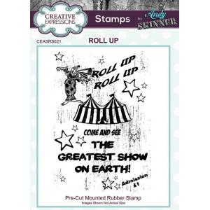 Andy Skinner Cling Stamp - Roll Up [CEASRS021]