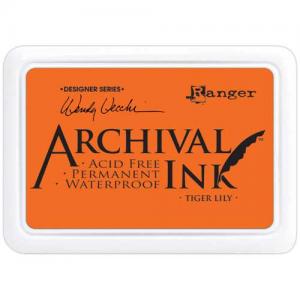 Archival Ink Pad - Tiger Lily