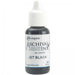 Archival Ink Reinker - Jet Black