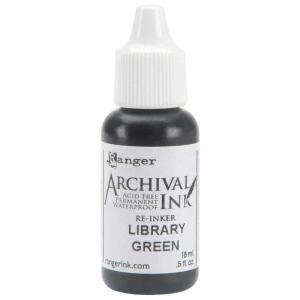 Archival Ink Reinker - Library Green