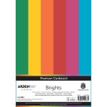 Arden Creative Studio A4 Premium Cardstock - Brights [ACSMC0003]