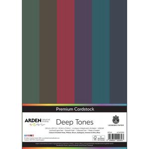 Arden Creative Studio A4 Premium Cardstock - Deep Tones [ACSMC0005]