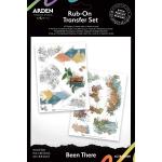 Arden Creative Studio Been There Collection - Rub-On Transfer Set [ACSRO0008]