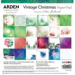 Arden Creative Studio / Cathie Shuttleworth Vintage Christmas Collection - 12" x 12" Paper Pad [ACSPP0007]