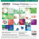 Arden Creative Studio / Cathie Shuttleworth Vintage Christmas Collection - 8" x 8" Paper Pad [ACSPP0008]