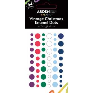 Arden Creative Studio / Cathie Shuttleworth Vintage Christmas Collection - Enamel Dots [ACSED0002]