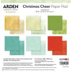 Arden Creative Studio Christmas Cheer Collection - 12" x 12" Solids Paper Pad [ACSPP0027]