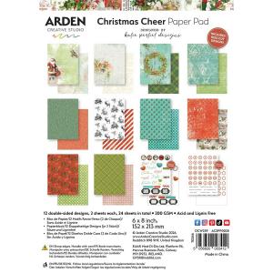 Arden Creative Studio Christmas Cheer Collection - 6" x 8" Paper Pad [ACSPP0028]