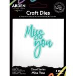 Arden Creative Studio Cloud Series - Craft Dies - Miss You [ACSCD0029]