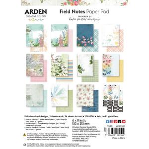 Arden Creative Studio Field Notes Collection - 6" x 8" Paper Pad [ACSPP0019]