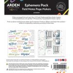 Arden Creative Studio Field Notes Collection - Page Makers Ephemera Pack [ACSEP0011]
