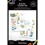Arden Creative Studio Field Notes Collection - Rub On Transfer Set [ACSRO0007]