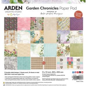 Arden Creative Studio Garden Chronicles Collection - 12" x 12" Paper Pad [ACSPP0023]