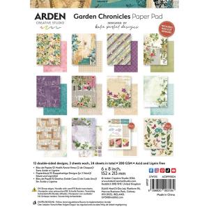 Arden Creative Studio Garden Chronicles Collection - 6" x 8" Paper Pad [ACSPP0024]
