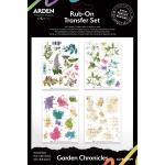 Arden Creative Studio Garden Chronicles Collection - Rub-On Transfer Set [ACS0009]