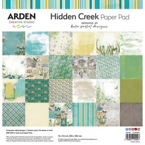 Arden Creative Studio Hidden Creek Collection - 12" x 12" Paper Pad [ACSPP0001]