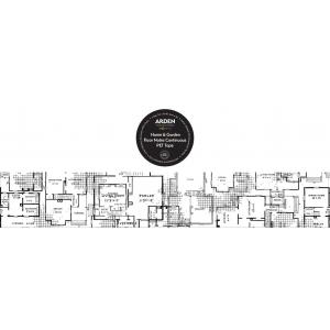 Arden Creative Studio Home & Garden Collection - Continuous PET Tape - Floor Notes [ACSCT0011]