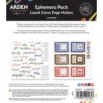 Arden Creative Studio Laurel Grove Collection - Page Makers Ephemera Pack [ACSEP0008]
