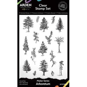 Arden Creative Studio Maker Series Clear Stamp Set - Arboretum [ACSCS0034]