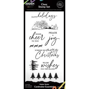 Arden Creative Studio Maker Series Clear Stamp Set - Cardmaker Essentials [ACSCS0033]