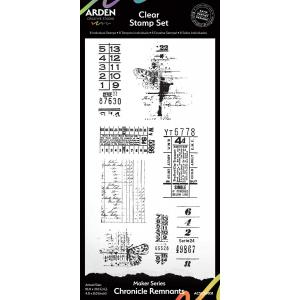 Arden Creative Studio Maker Series - Clear Stamp Set - Chronicle Remnants [ACSCS0031]