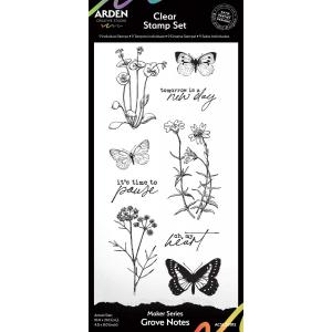 Arden Creative Studio Maker Series - Clear Stamp Set - Grove Notes [ACSCS0015]