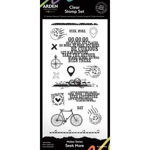 Arden Creative Studio Maker Series - Clear Stamp Set - Seek More [ACSCS0025]