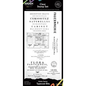 Arden Creative Studio Maker Series Clear Stamp Set - Typecast Bits [ACSCS0038]