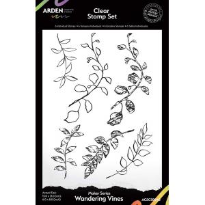 Arden Creative Studio Maker Series Clear Stamp Set - Wandering Vines [ACSCS0046]