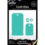 Arden Creative Studio Maker Series - Craft Die Set - Tag Essentials [ACSCD0003]