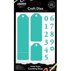 Arden Creative Studio Maker Series - Craft Dies - Counting Days [ACSCD0015]