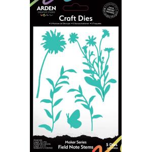 Arden Creative Studio Maker Series - Craft Dies - Field Note Stems [ACSCD0026]
