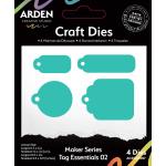 Arden Creative Studio Maker Series - Craft Dies - Tag Essentials 02 [ACSCD0007]