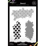 Arden Creative Studio Maker Series Stencil - Lattice Clusters [ACSST0014]