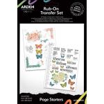 Arden Creative Studio Page Starters Collection - Rub-On Transfer Set [ACSRO0002]