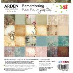 Arden Creative Studio Remembering Collection - 8" x 8" Paper Pad [ACSPP0016]