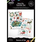 Arden Creative Studio Season Of Joy Collection - Rub-On Transfer Set [ACSRO0004]