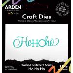 Arden Creative Studio Stacked Sentiment Series - Craft Dies - Ho Ho Ho [ACSCD0021]