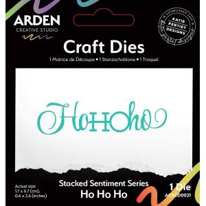 Arden Creative Studio Stacked Sentiment Series - Craft Dies - Ho Ho Ho [ACSCD0021]
