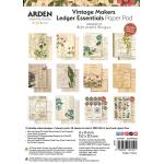 Arden Creative Studio Vintage Makers 6" x 8" Paper Pad - Ledger Essentials [ACSPP0025]