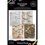 Arden Creative Studio Wicked Woods Collection - 6" x 8" Decoupage Paper [ACSDP0005]