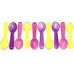 Art Glitter Rainbow Small Spoons